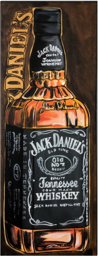 Jack Daniels ART II - 20 x 60 cm