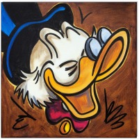 Dagobert Duck FACES - 4 Bilder á 30 x 30 cm 4