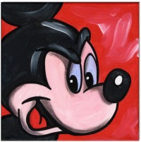 Mickey Mouse FACES - 4 Bilder á 20 x 20 cm 2