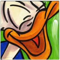 Donald Duck III - 4 Bilder á 20 x 20 cm 2
