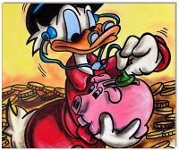 Dagobert Duck: My Piggy Bank - 40 x 60 cm 2