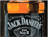 Jack Daniels ART I - 20 x 60 cm 2