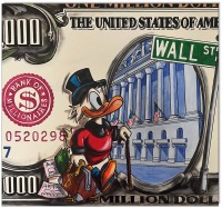 BERLINER BILDERMANN EDITION II: Dagobert Duck The One Million Dollar Coup - 60 x 120 cm 2
