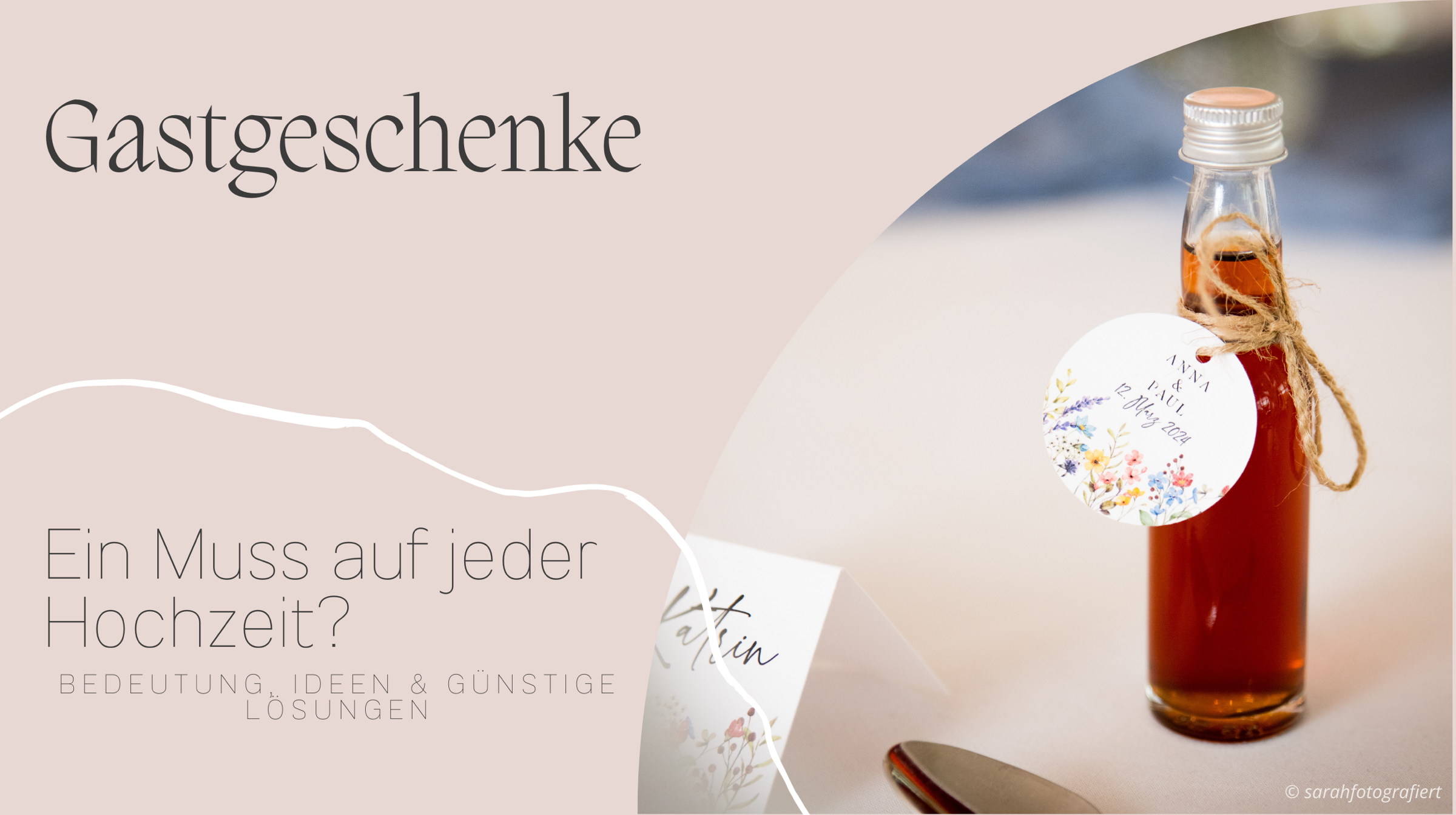 Gastgeschenke zur Hochzeit ein Muss?