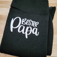 Socken oder Bügelbild Bester Opa/ Bester Papa 2