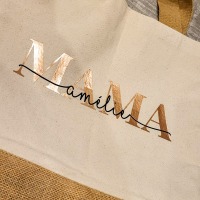Personalisierte Jute-Shopper für die Oma/ Mama Muttertag 4