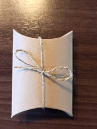 Wunscherfüller mit Geschenkverpackung - Echtes Pusteblumen-Schirmchen im Glas - Geschenk von der