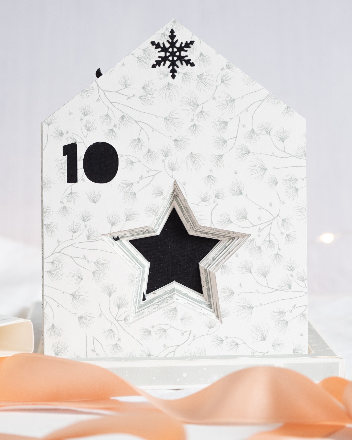 Minimalistischer Adventskalender 55