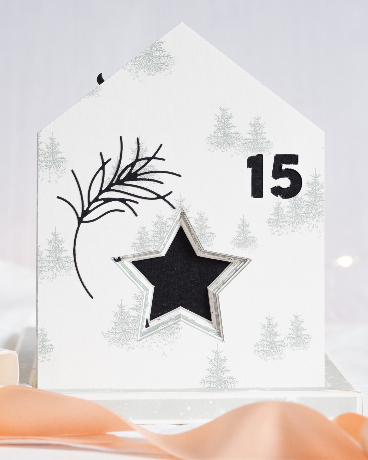 Minimalistischer Adventskalender 80