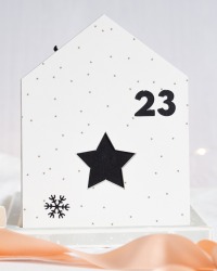 Minimalistischer Adventskalender 30