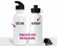 Flasche Trinkflasche personalisiert, Bär 2