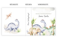 Ordner personalisiert Kindergartenordner Dinos Dinosaurier 3