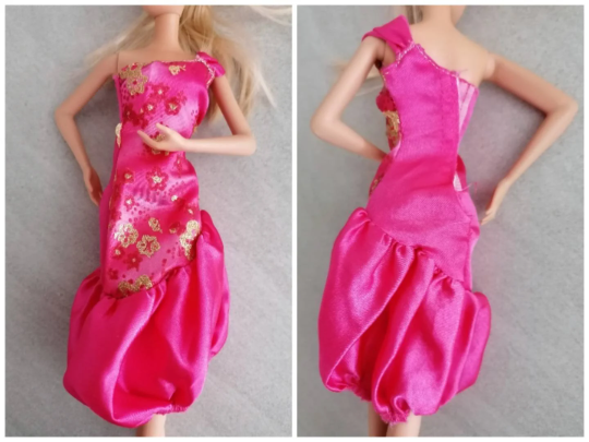 Barbie Kleidung Kleid pink