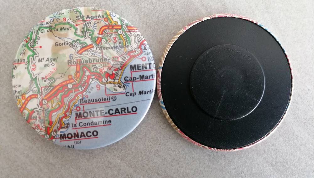 Magnet Landkarte Button Frankreich 2