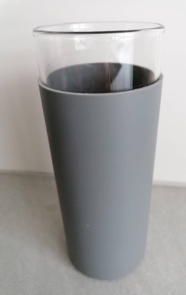Trinkglas mit Deckel und Strohhalm Bambus 6