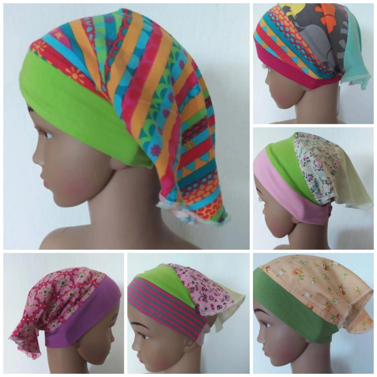 Kopftuch für Kinder Kopfumfang 42-45 cm