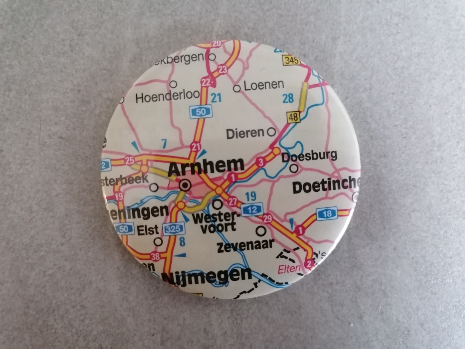 Magnet, Landkarte, Arnheim 2