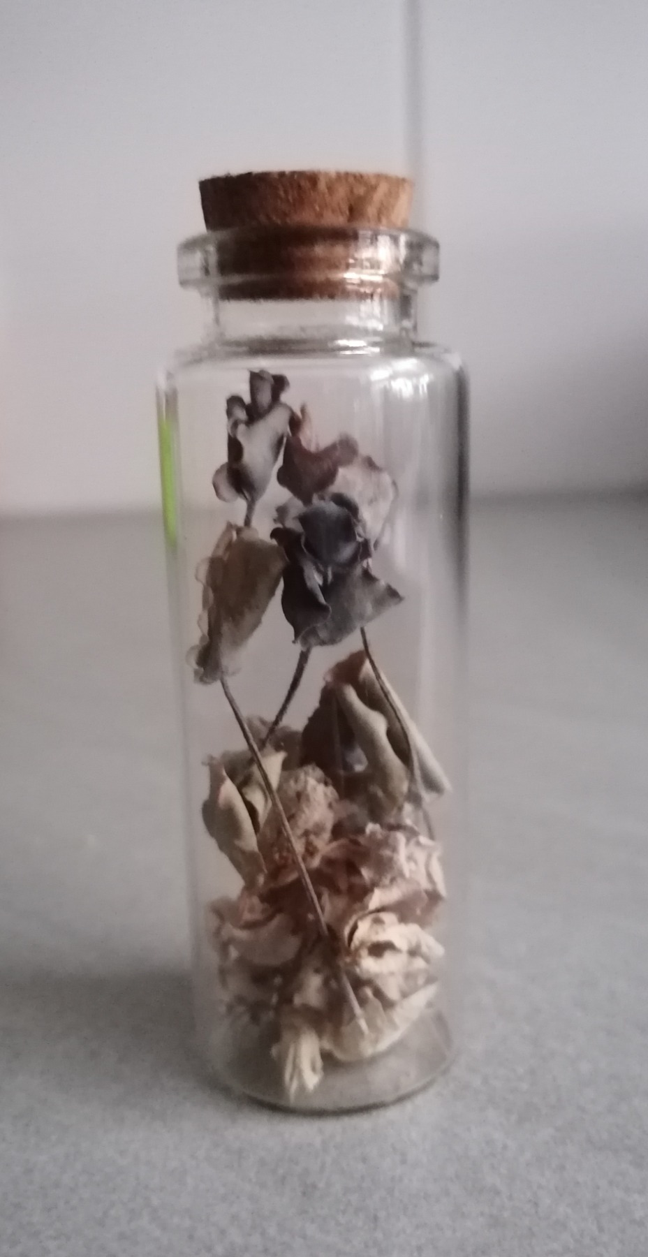 Bouquet Trockenblumen Gesteck in Minivase