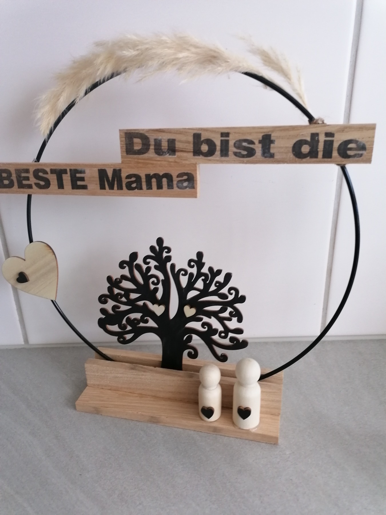 Muttertagsgeschenk aus Holz