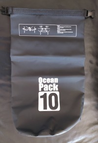 Dry Bag, Schwimmtasche, 10l, schwarz 4