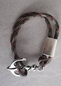 Armband mit Ankerverschluss, 17 cm