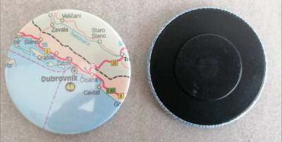 Magnet, Landkarte, Dubrovnik - Magnet, Landkarte, Dubrovnik