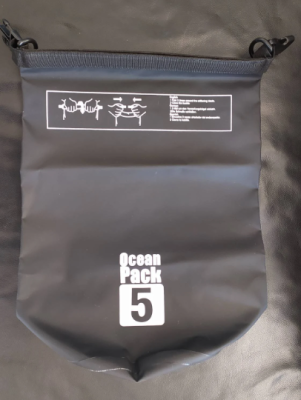 Dry Bag, Schwimmtasche, 5l,schwarz - Dry Bag, Schwimmtasche, 5l,schwarz