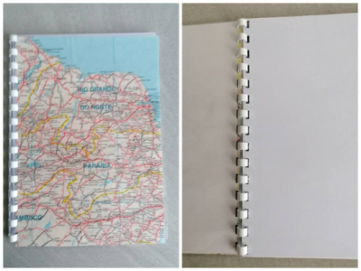 Collegeblock, Reisetagebuch, A5 Landkarten, Rio Grande - Collegeblock, Reisetagebuch, A5 Landkarten,