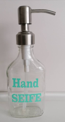 Seifenspender, Spülmittelspender, aus Glas - Seifenspender, Spülmittelspender, aus Glas