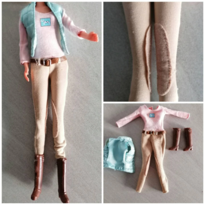 Barbie Bekleidung Reiterin - Barbie Bekleidung Reiterin