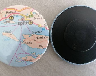 Magnet, Landkarte, Split - Magnet, Landkarte, Split