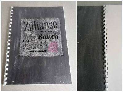 Collegeblock, Skizzenheft A4, Zuhause - Collegeblock, Skizzenheft A4, Erinnerungen