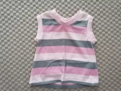 T-Shirt Baby-Mädchen, Streifen, Gr. 86/92 - T-Shirt Baby-Mädchen, Streifen, Gr. 86/92