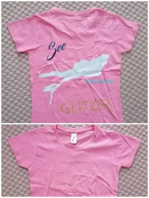 T-Shirt Mädchen, Bodensee-Aufdruck, Gr. 122 - T-Shirt Mädchen, Bodensee-Aufdruck, Gr. 122