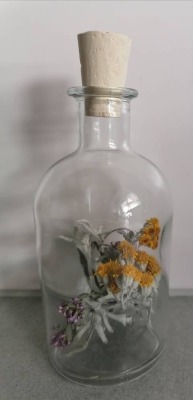 Trockenblumen in der Flasche - Trockenblumen in der Flasche