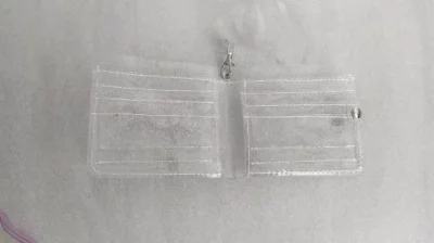 Wasserabweisender Geldbeutel transparent - Wasserabweisender Geldbeutel transparent