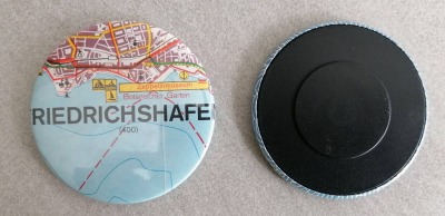 Magnet, Landkarte, Friedrichshafen - Magnet, Landkarte, Friedrichshafen