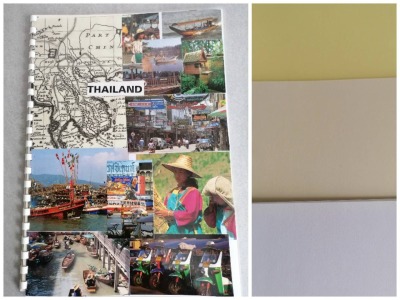 Upcycling, A4, Skizzenbuch, Skizzenheft, Asien, Thailand, Bangkok - Upcycling, A4, Skizzenbuch,