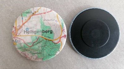 Magnet, Landkarte, Heiligenberg - Magnet, Landkarte, Heiligenberg