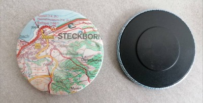 Magnet, Landkarte, Steckborn - Magnet, Landkarte, Steckborn