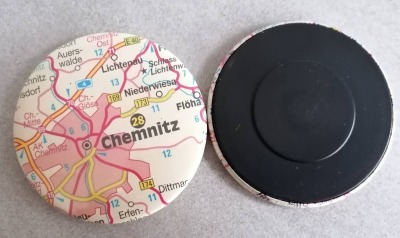 Magnet, Landkarte, Chemnitz - Magnet, Landkarte, Chemnitz