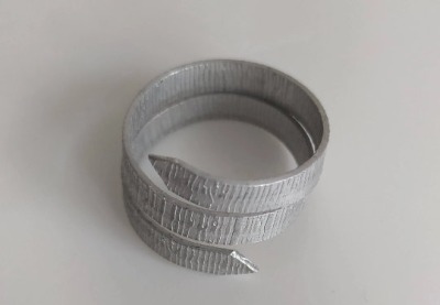 Fingerring, verstellbar, Ringgröße 20,5 - Fingerring, verstellbar, Ringgröße 20,5