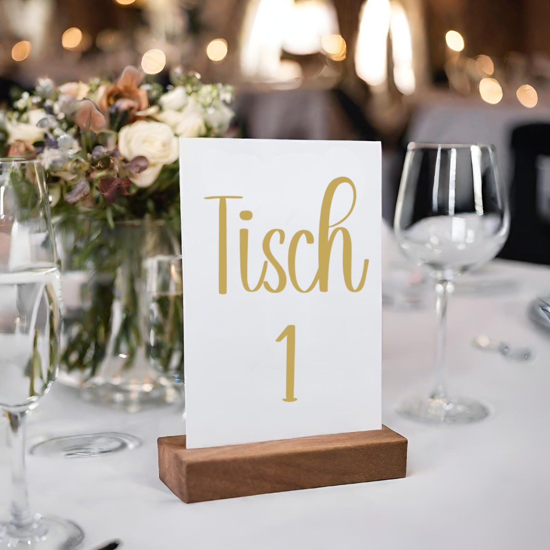 Sticker | Aufkleber | Tischnummern | Hochzeit | DIY | Dekoration 2