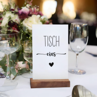 Sticker | Aufkleber | Tischnummern | Hochzeit | DIY | Dekoration 2