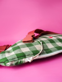 Tasche Adults, Gingham grün 3