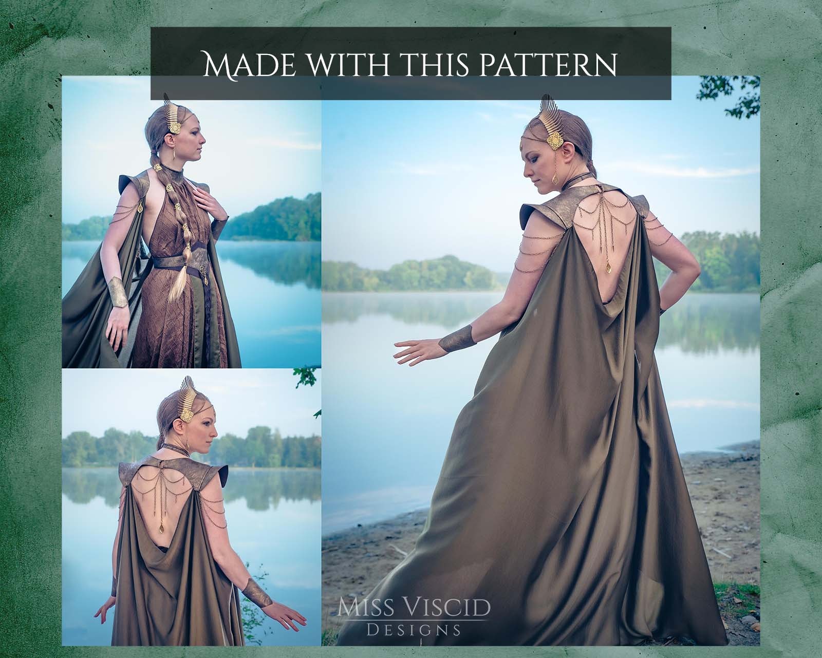 WOODLAND FAE - PDF pattern bundle with sewing guides 4