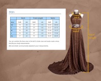 Neckholder Kleid mit Schleppe und Taillengürtel - PDF-Schnittmuster mit Tutorial 3