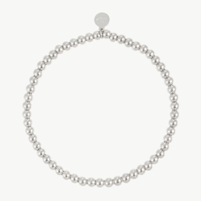 Elegantes Perlenarmband aus Edelstahl - Zeitlose Eleganz in Silber - Ein Hauch von Luxus für dein