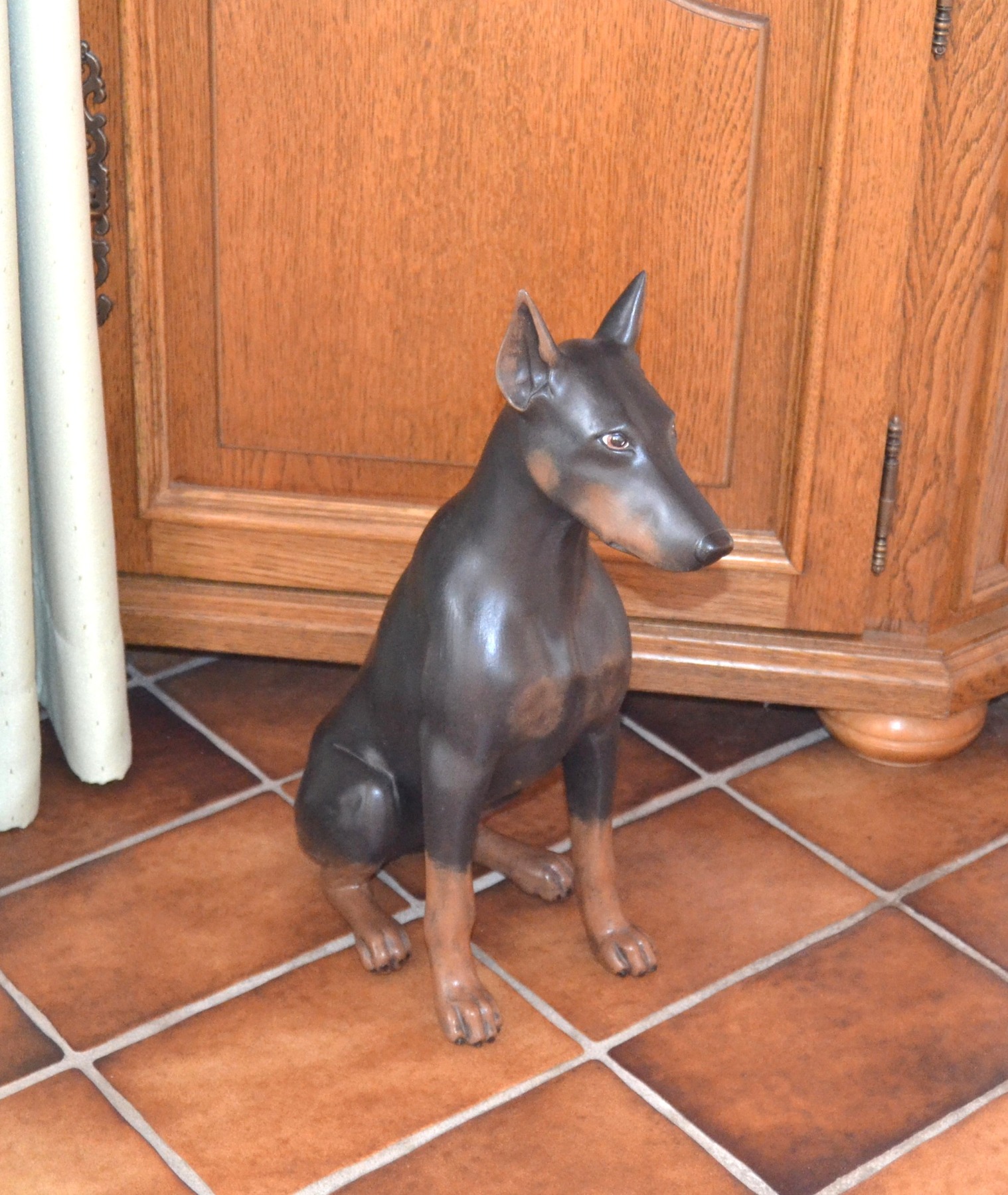 Dobermann aus Kermaik 2