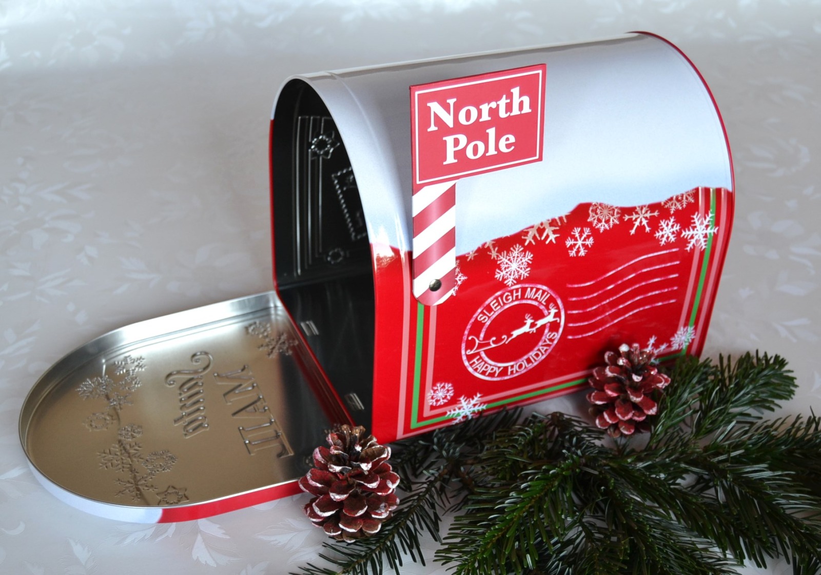 Weihnachtsdose Mailbox groß 2
